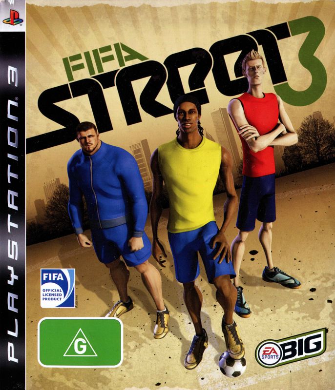 FIFA Street box art for Playstation 3